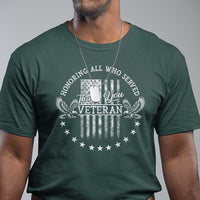 Veterans Day T Shirt Honoring All Who Served Thank You - Wonder Print Shop