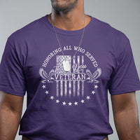 Veterans Day T Shirt Honoring All Who Served Thank You - Wonder Print Shop