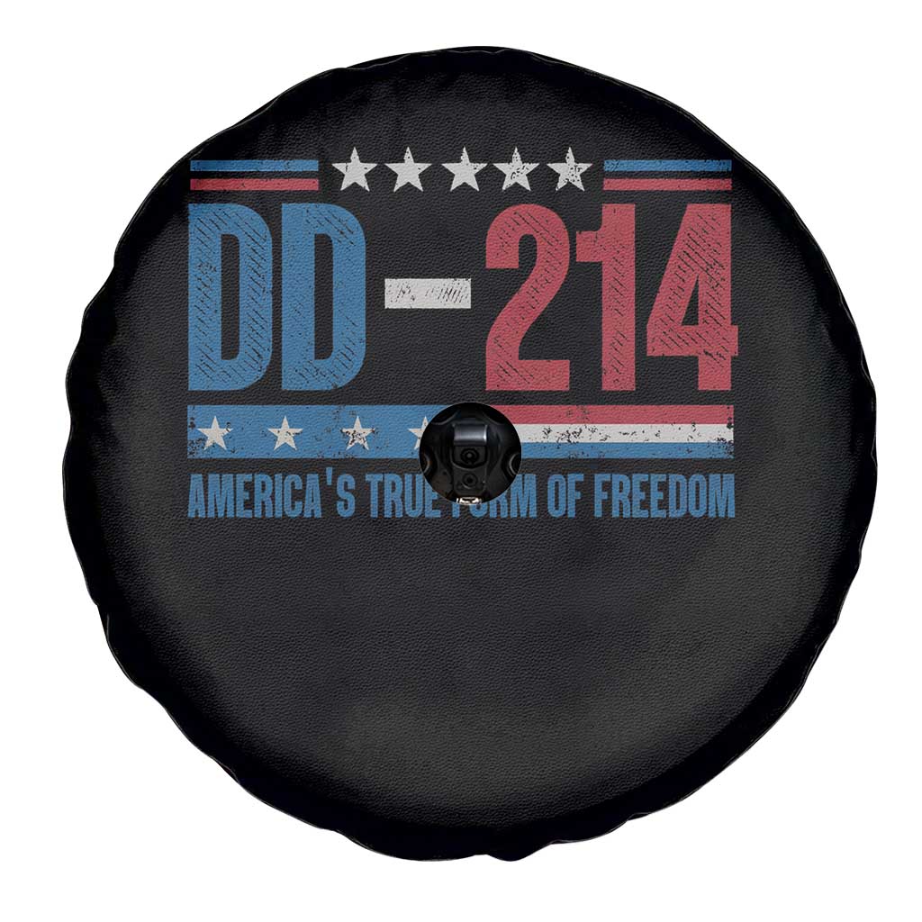DD-214 Veteran Spare Tire Cover America's True Form Of Freedom
