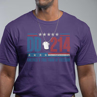DD-214 Veteran T Shirt America's True Form Of Freedom - Wonder Print Shop