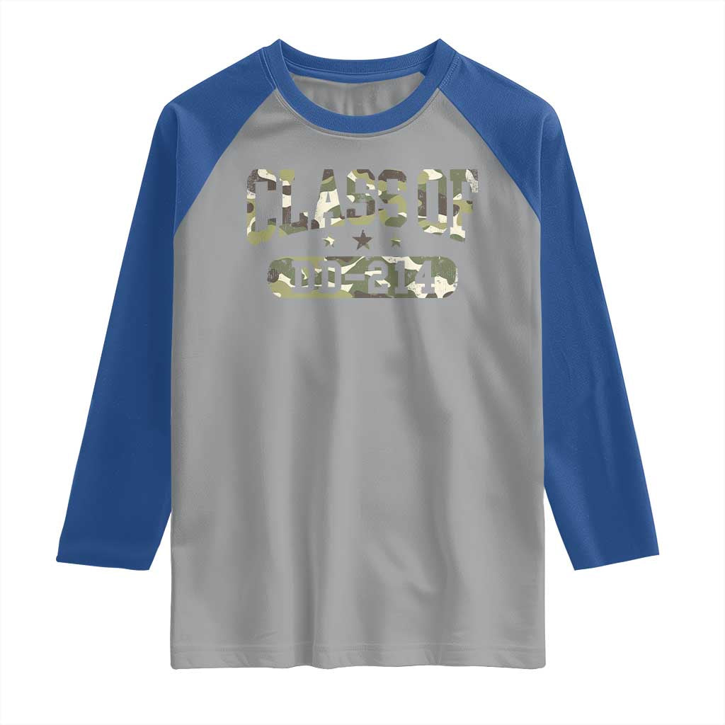 Funny Veteran Army Retirement Class Of DD-214 Raglan Shirt