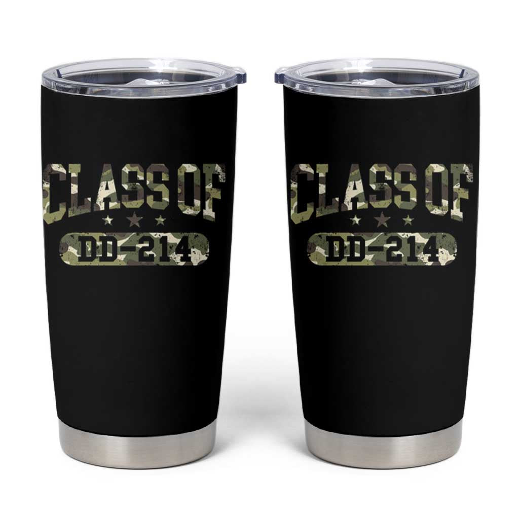 Funny Veteran Army Retirement Class Of DD-214 Tumbler Cup