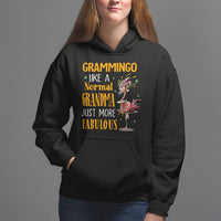 Grammingo Like A Normal Grandma Just More Fabulous Flamingo Hoodie - Wonder Print Shop