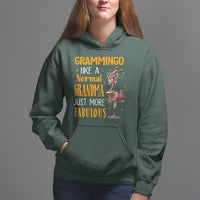 Grammingo Like A Normal Grandma Just More Fabulous Flamingo Hoodie - Wonder Print Shop