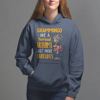 Grammingo Like A Normal Grandma Just More Fabulous Flamingo Hoodie - Wonder Print Shop