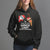Be Nice To The Lunch Lady Santa Is Watching Funny Christmas Hoodie - Wonder Print Shop