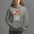 Be Nice To The Lunch Lady Santa Is Watching Funny Christmas Hoodie - Wonder Print Shop