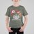 Be Nice To The Lunch Lady Santa Is Watching Funny Christmas T Shirt For Kid - Wonder Print Shop