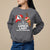 Be Nice To The Lunch Lady Santa Is Watching Funny Christmas Sweatshirt - Wonder Print Shop