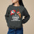 Be Nice To The Lunch Lady Santa Is Watching Funny Christmas Sweatshirt - Wonder Print Shop
