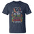 Be Nice To The Nurse Santa is Watching Funny Christmas T Shirt - Wonder Print Shop