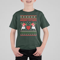 Merry Catmas Funny Cat Christmas T Shirt For Kid - Wonder Print Shop