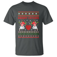 Merry Catmas Funny Cat Christmas T Shirt - Wonder Print Shop