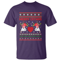 Merry Catmas Funny Cat Christmas T Shirt - Wonder Print Shop