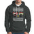 Meowy Xmas Funny Cat Couple With Sunglass Hoodie - Wonder Print Shop