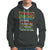Christmas Bucket List Play Video Games Eat Something And Wait For Santa Hoodie - Wonder Print Shop