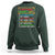 Christmas Bucket List Play Video Games Eat Something And Wait For Santa Sweatshirt - Wonder Print Shop