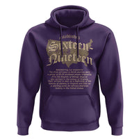 Black History Hoodie 1619 Sixteen-Nineteen Established