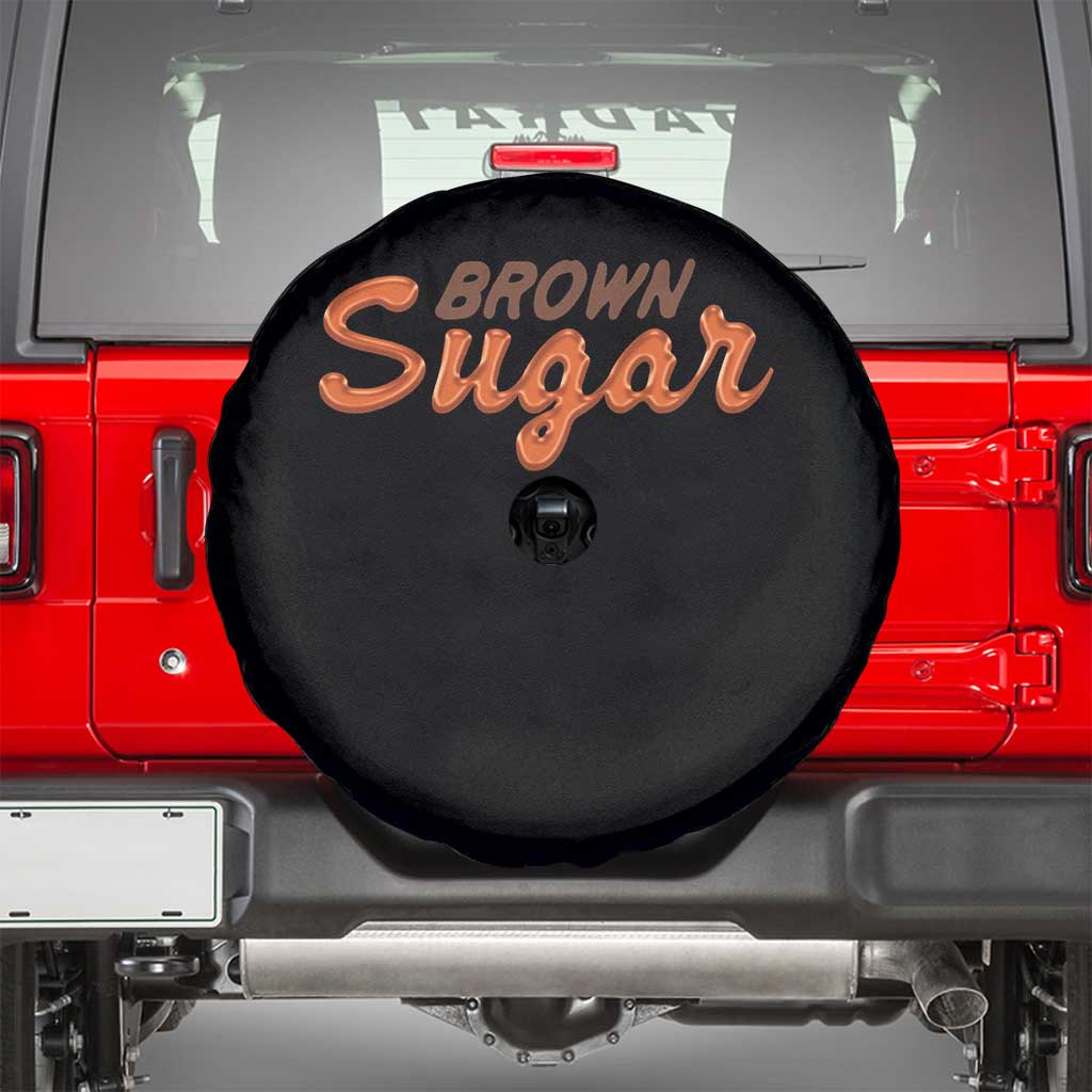 Melanin African Pride Spare Tire Cover Brown Sugar