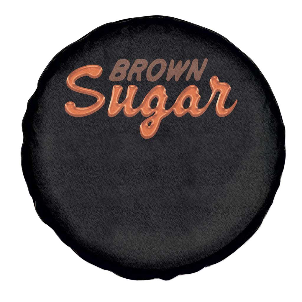 Melanin African Pride Spare Tire Cover Brown Sugar