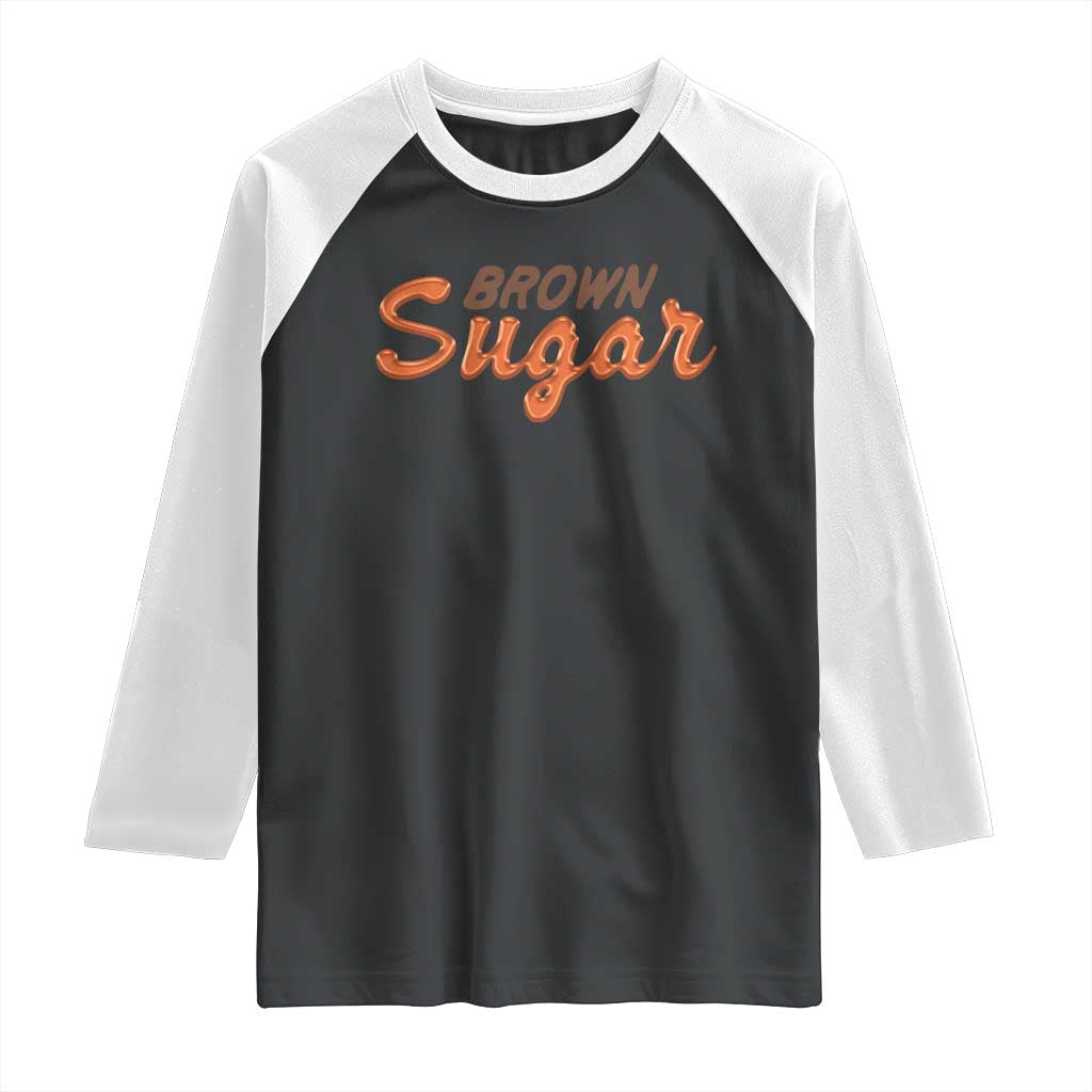 Melanin African Pride Raglan Shirt Brown Sugar
