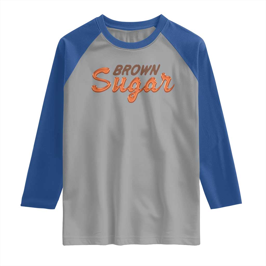 Melanin African Pride Raglan Shirt Brown Sugar