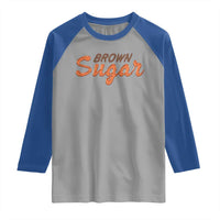 Melanin African Pride Raglan Shirt Brown Sugar