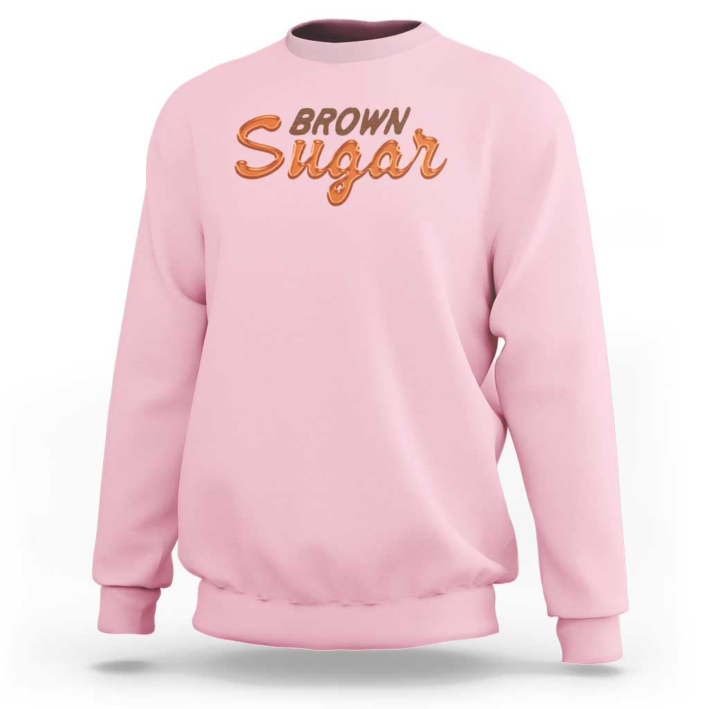 Melanin African Pride Sweatshirt Brown Sugar
