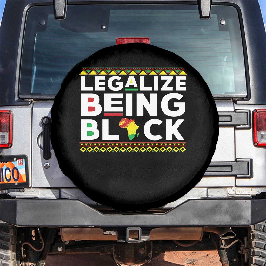 Black Pride Spare Tire Cover Legalize Being Black History Month