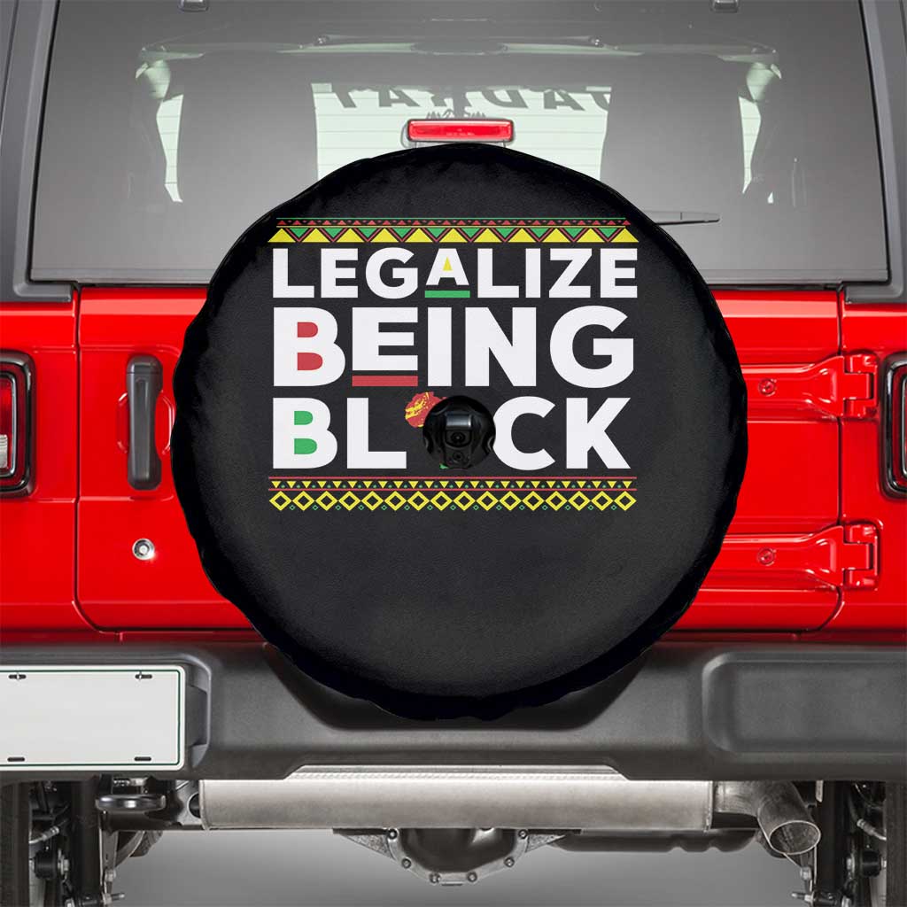 Black Pride Spare Tire Cover Legalize Being Black History Month