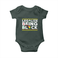 Black Pride Baby Onesie Legalize Being Black History Month