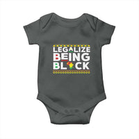 Black Pride Baby Onesie Legalize Being Black History Month