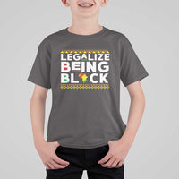 Black Pride T Shirt For Kid Legalize Being Black History Month