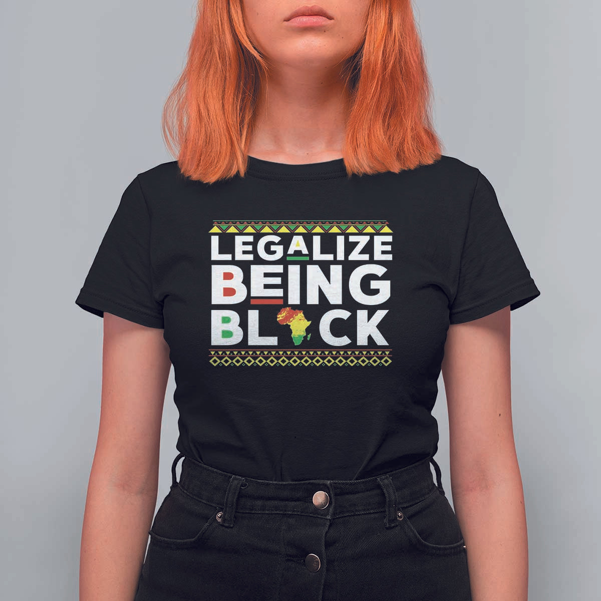 Black Pride T Shirt For Women Legalize Being Black History Month