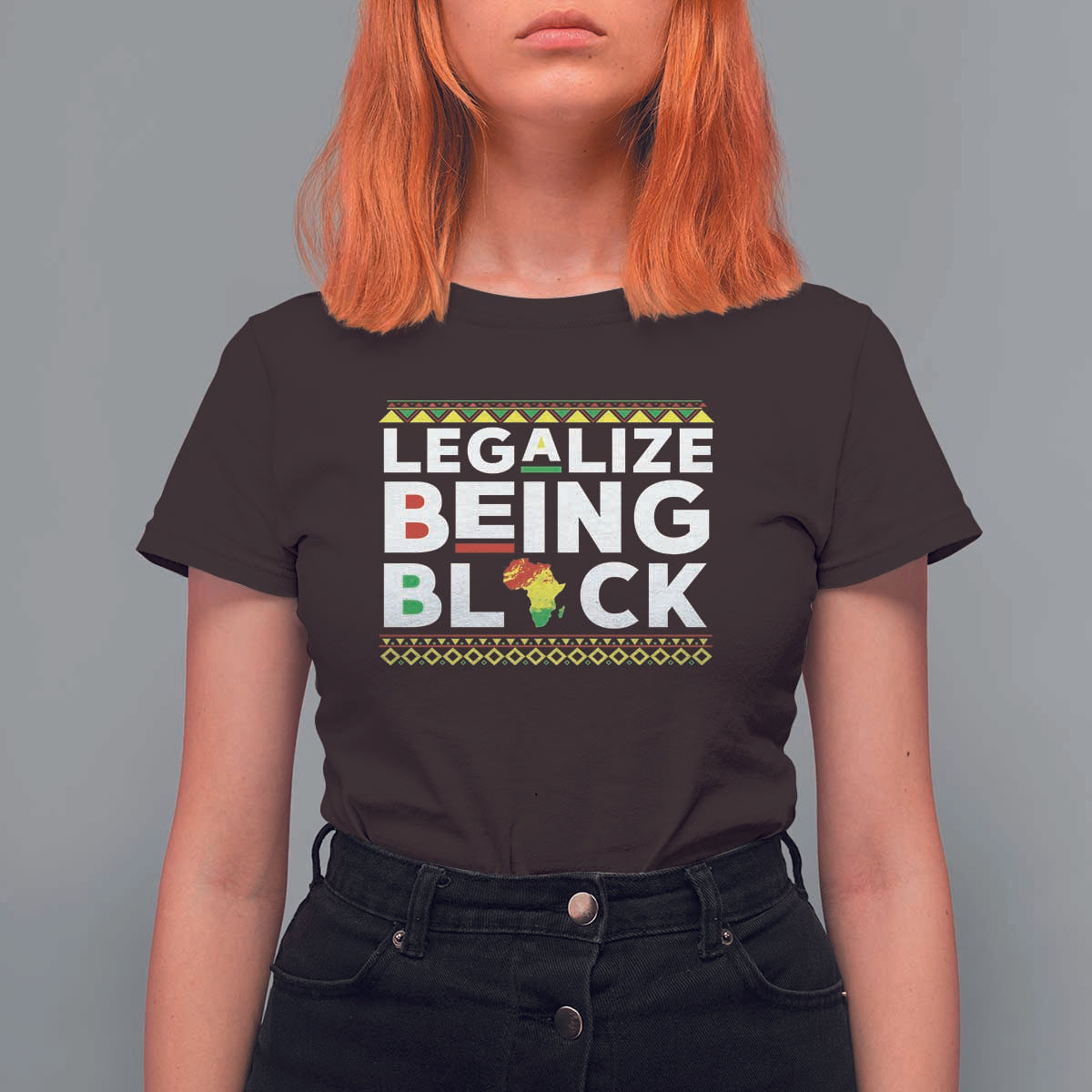 Black Pride T Shirt For Women Legalize Being Black History Month