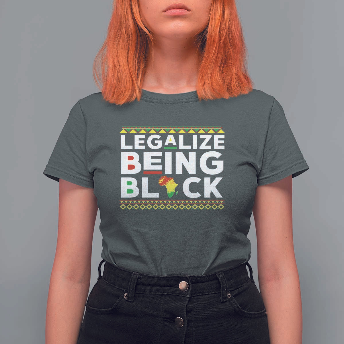 Black Pride T Shirt For Women Legalize Being Black History Month