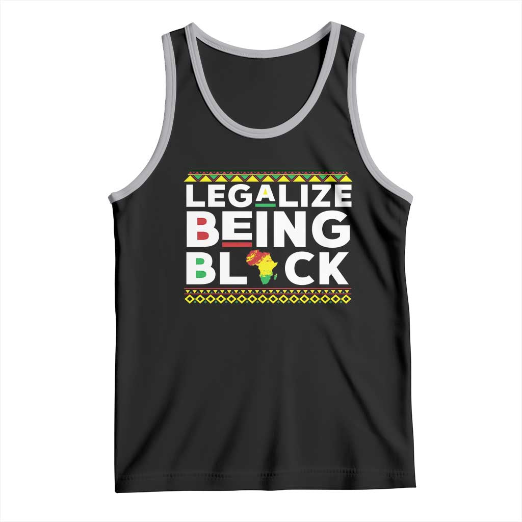 Black Pride Tank Top Legalize Being Black History Month