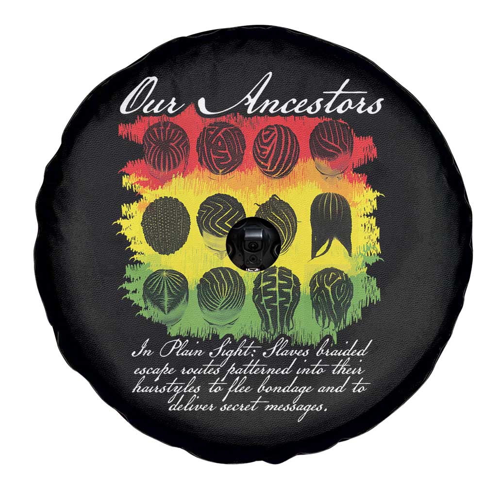 Black History Spare Tire Cover Our Ancestors Escape Routes Braids