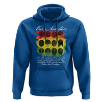 Black History Hoodie Our Ancestors Escape Routes Braids