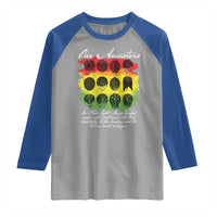 Black History Raglan Shirt Our Ancestors Escape Routes Braids