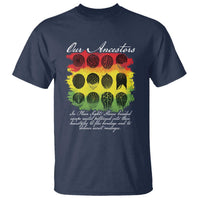 Black History T Shirt Our Ancestors Escape Routes Braids