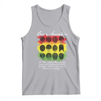 Black History Tank Top Our Ancestors Escape Routes Braids