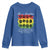 Black History Youth Sweatshirt Our Ancestors Escape Routes Braids