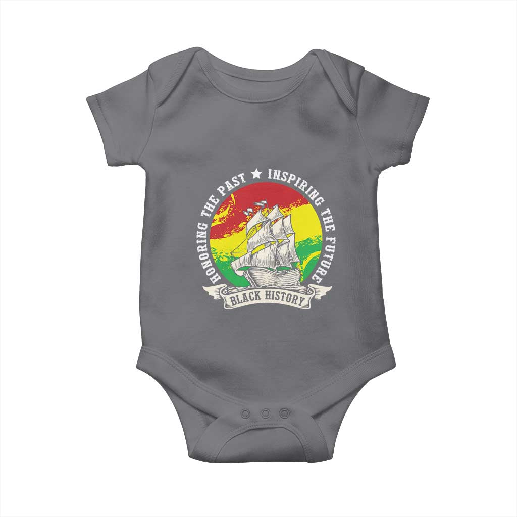 Black History Pride Baby Onesie Honoring The Past Inspiring The Future
