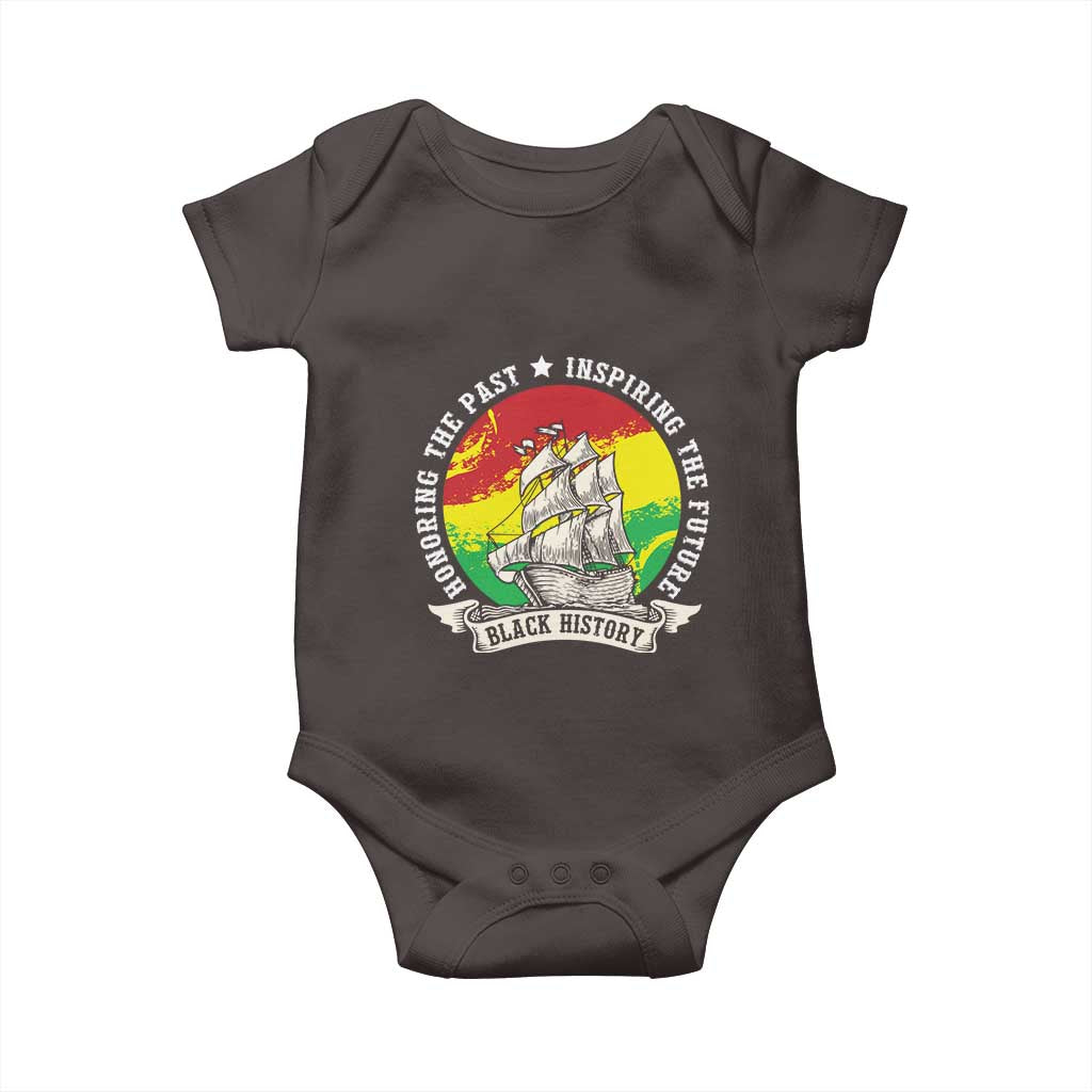 Black History Pride Baby Onesie Honoring The Past Inspiring The Future
