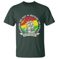Black History Pride T Shirt Honoring The Past Inspiring The Future