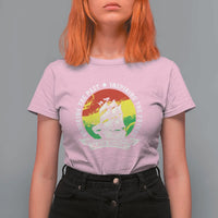 Black History Pride T Shirt For Women Honoring The Past Inspiring The Future