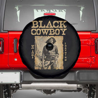 Nat Love Black Cowboy Spare Tire Cover African American Cowboys Black History