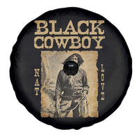 Nat Love Black Cowboy Spare Tire Cover African American Cowboys Black History