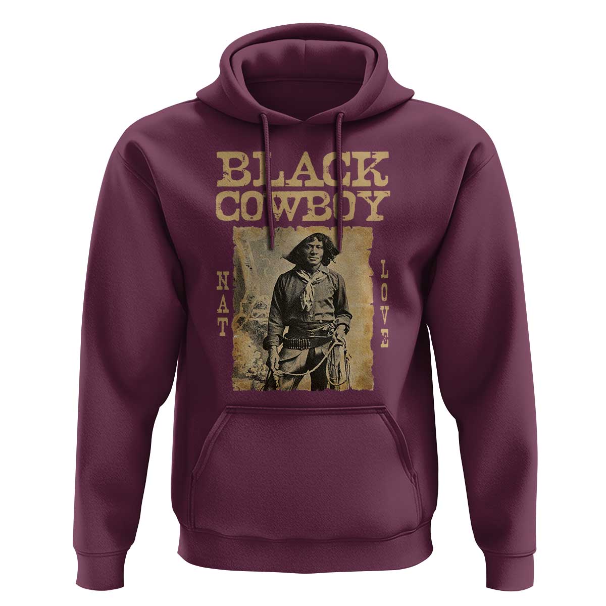 Nat Love Black Cowboy Hoodie African American Cowboys Black History